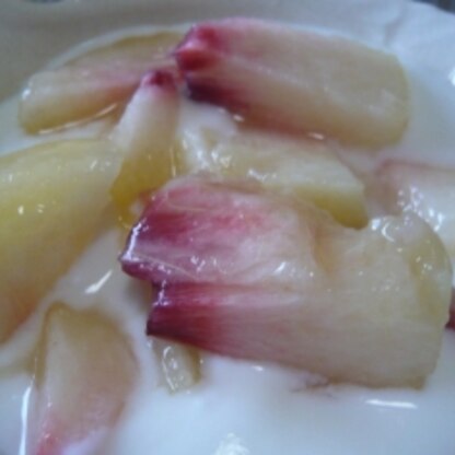おはようございま～す。桃とヨーグルト合いますね。蜂蜜の優しい甘さも良かったです。ごちそうさまでした(#^.^#)